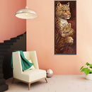 5D DIY Diamond Painting Lion Mom and Son Full Round Drawing Home Decoration Gift