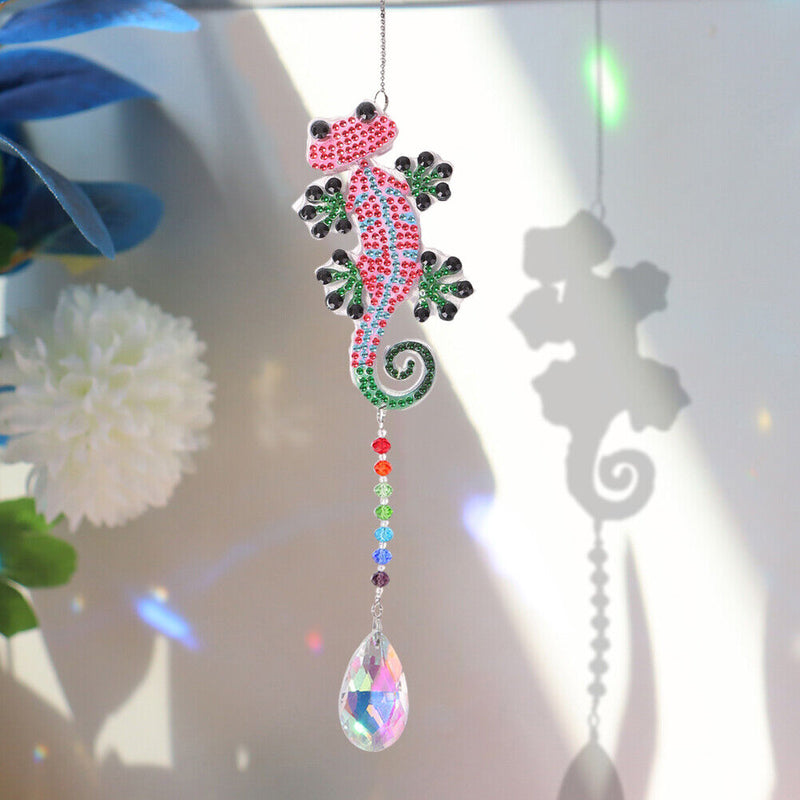 Diamond Painting Wind Chime 5D Crystal Dream Light Catcher Pendant (DZ3040)