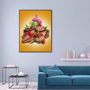 5D Diamond Painting Full Round Drill Dessert Picture of Rhinestone