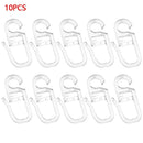 Accessories Fixing Holder Durable Sliding Hook Wall Ring Curtain Hooks Plastic