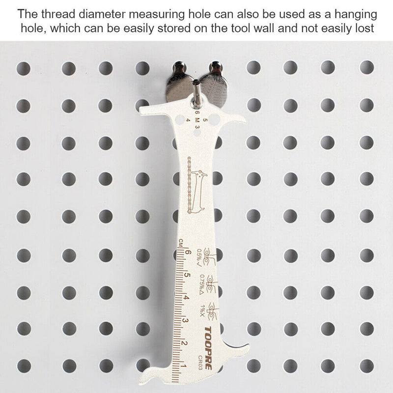 3 in 1 Mountain Bicycle Chains Measuring Rulers Chain Caliper Checker Indicat