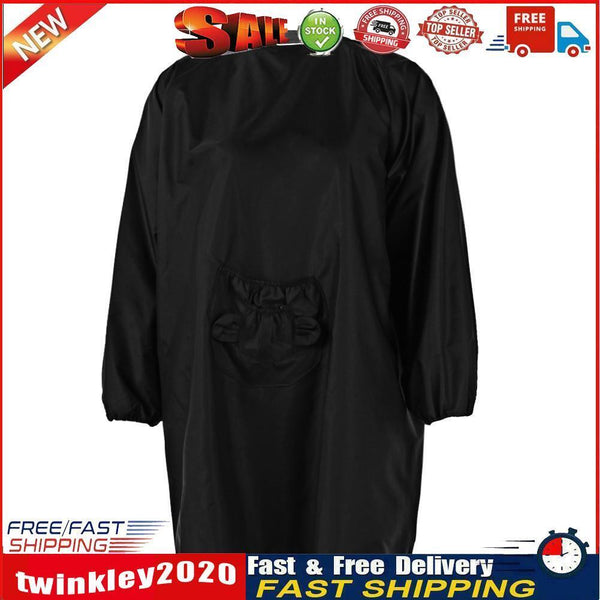 Pro Hairdressing Wraps Barber Apron Cutting Cape Hair Styling Tools Black Newly