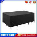 Outdoor Furniture Cover Waterproof Table Dust Covers Black (205x104x71cm)
