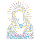 5D DIY Special Shaped Diamond Painting Religion Cross Stitch Embroidery Kit