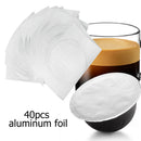 #A Refillable Food Grade Silicone Lid Cover Reusable Caps for Coffee Capsule Cup