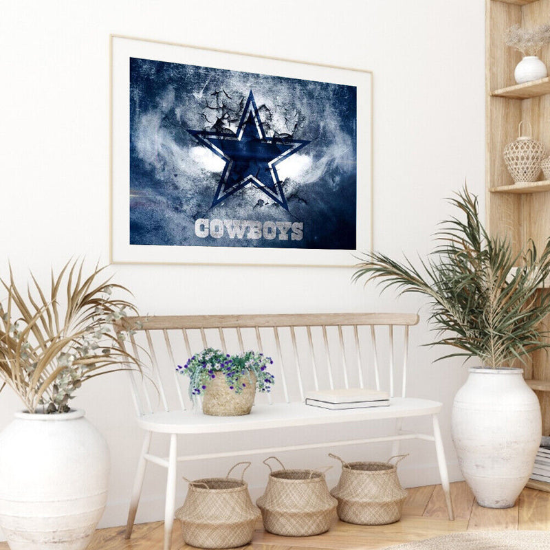 Oil Painting By Numbers Acrylic Handmade Cowboys Star Digital Picture Home Decor
