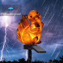 Solar LED Squirrel Yard Landscape Light Waterproof Garden Lawn Decorative Lamp