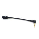 3.5mm Right Angle Male to Female Cable Adapter for SteelSeries Arctis 7 5 3