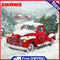 5D Red Car Diamond Painting Kit Round Drill Rhinestone Picture Craft for Gifts