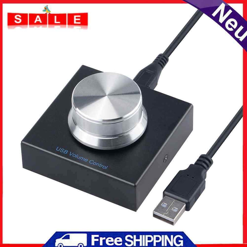 Volume Control Knob USB Computer Speaker Controller for Mobile Phone Laptop PC
