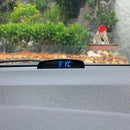 12V Car Indoor LCD Display Digital Watch Thermograph Thermograph Noncolored Clamping