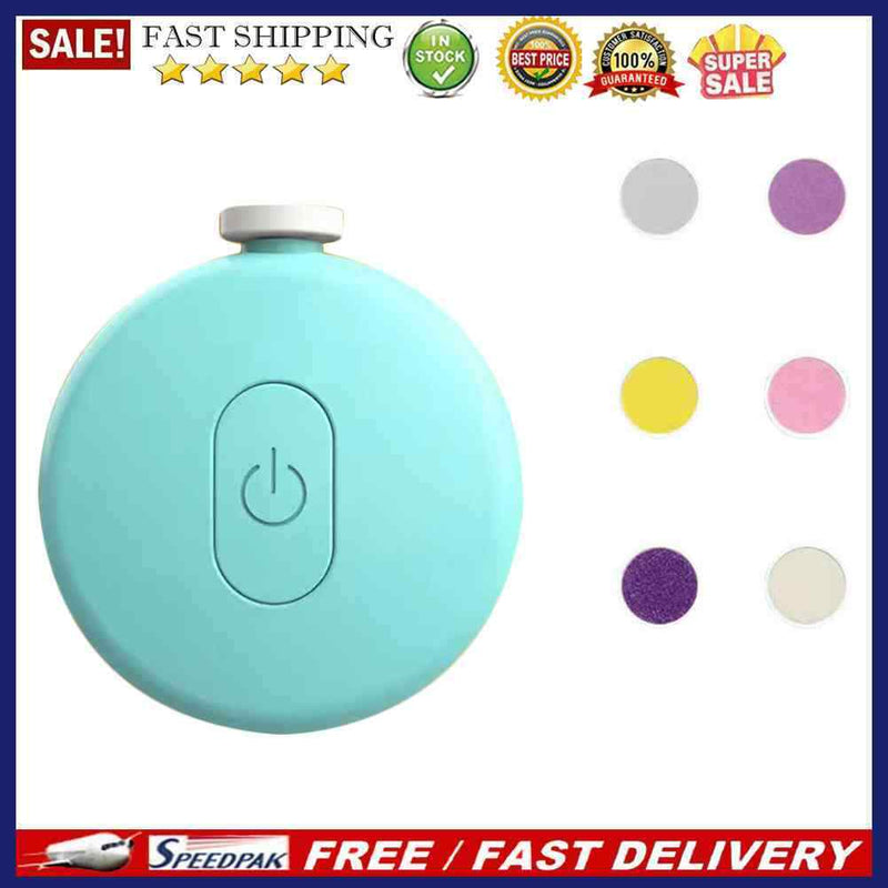 Electric Baby Nail Trimmer Newborn Kid Nail Polisher Clipper Infant Manicure