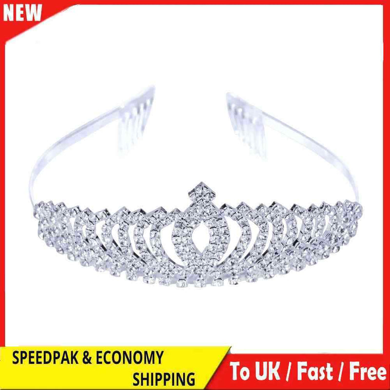 Hot Style Bride Wedding Dinner Children Tire Crown And Diamond Ornaments