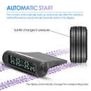 AN-07 LCD Solar Truck TPMS Tire Pressure Tyre Temperature Monitor Alarm System