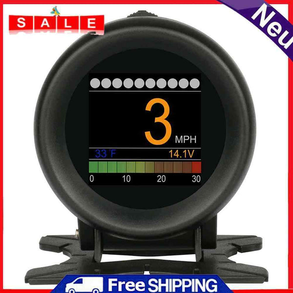 YouN AUTOOL X60 OBD Meter OBD2 HUD Digital Water Temp Gauge Voltage Speed Meter