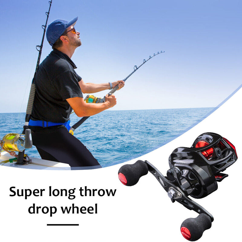 Fishing Reel 7.2 1 High Speed 8kg Max Drag Bait Casting Wheel (AE-2000L) Newly