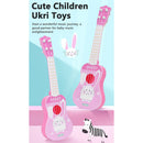 Children Pink Ukulele Toddler Kids Educational Learning Toys Musical Instrument