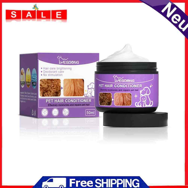 Pet Hair Conditioner Creams for Cat Dogs Prevent Tangling Hair Cleaning Care