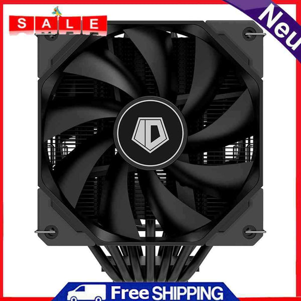 4-Pin Hydraulic Bearing Radiator 7 Heat-Pipes CPU Cooler Dual Fan for AMD Intel