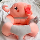 Cute Cartoon Baby Sofa Support Seat Cover Infant Toddler Nest Washable Cradle