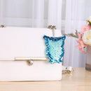 Glitter Sequins Bird Key Chain Girl Car Backpack Key Ring Jewelry (Blue)