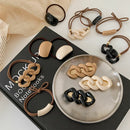 Hair Accessories Ponytail Holder Rubber Bands Hair Rope Clip Women Scrunchie