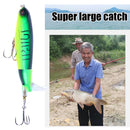 Floating Popper Fishing Lure 17g 36g Pencil Artificial Hard Bait Topwater Tackle