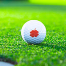 Golf Ball Stamp Marker Ball Stamper Marker Impression Seal (G Four Leaf)