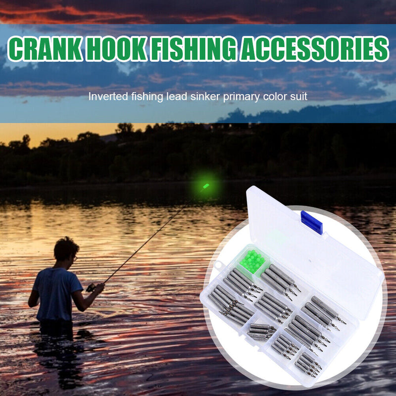 90pcs Drop Shot Fishing Sinker Multiple Sizes Carp Fishing Tackle Accessories