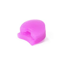 5pcs Rubber Clarinet Thumb Rest Covers Finger Rest Protective Pads (Purple)