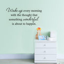 Self-adhesive Wall Stickers PVC English Proverbs Simple TV Background Decals
