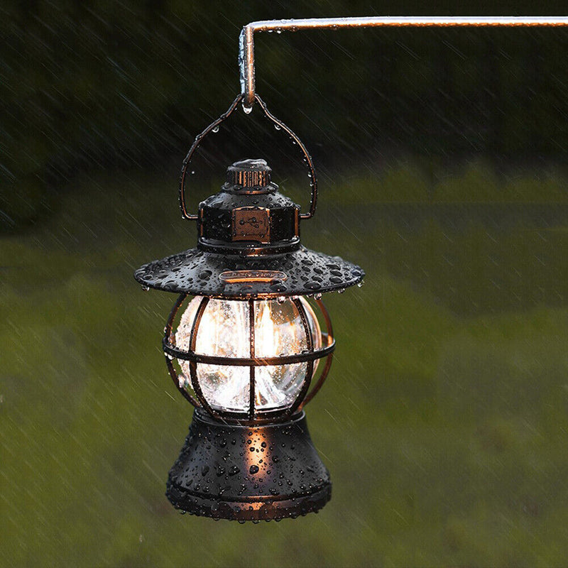 #A Rechargeable Portable Hanging Lanterns Outdoor Camping Tent Hiking Hook Lamps