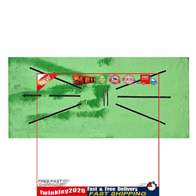Golf Putting Training Mat, Batting Practice Aid Rug for Swing Detection Newly