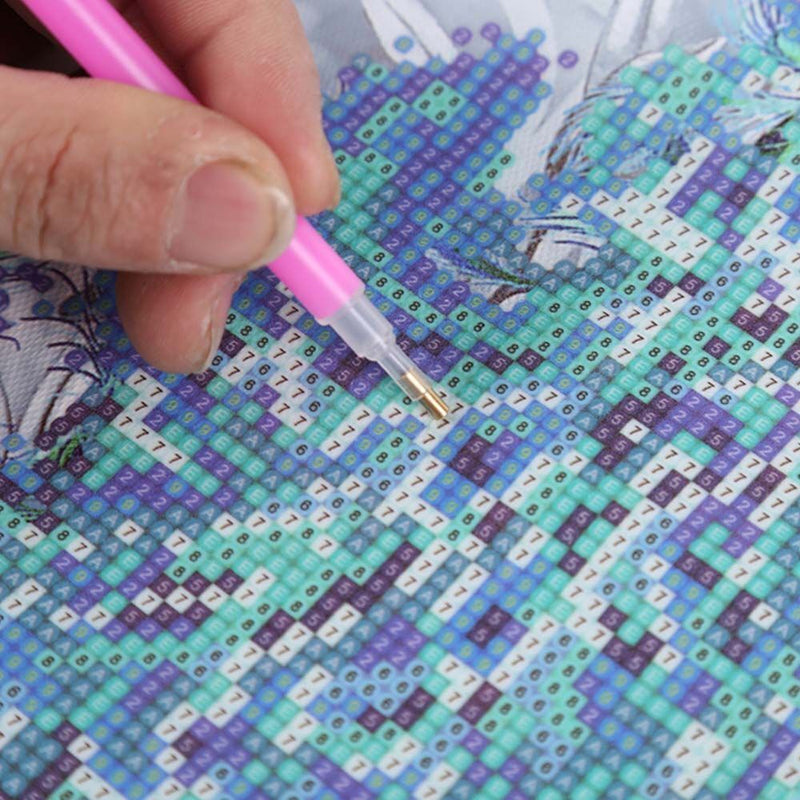 Tiger Part  Drill 5D Diamond Painting Cross Stitch Crystal Rhinestone