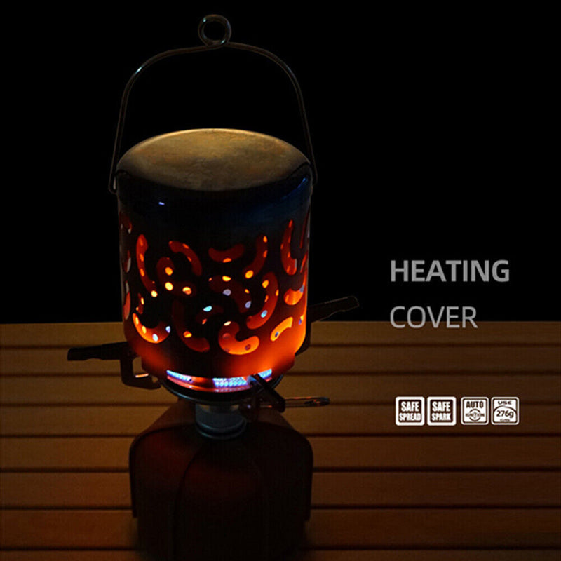 Stainless Steel Mini Heater Winter Warm Gas Heater Warmer for Backpacking Travel