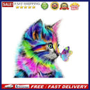 Cat Butterfly 5D Full Drill Painting DIY Needlework Set Mosaic Art Craft