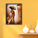 Full Drill Round Diamond Painting Kit DIY 5D Elegant Lovers Drawing (V798) Newly