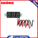 Everpert Mini Voltmeter, Digital, LED Display, DC 2.5-30V, Voltage Tester, 0.2
