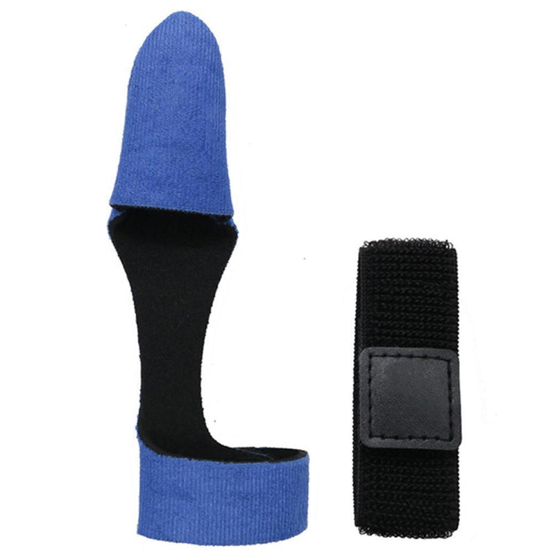 2pcs Fishing Rod Covers Pole Glove Protector+Tie Wrapping Band Belt (Blue)