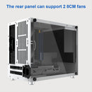 Gaming PC Case Computer Cabinet Portable Mini A4 Desktop Chassis for ITX 170x170