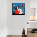 5D Diamond Painting Dog Full Round Drill DIY Wall Art for Living Room Home Decor