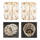Restaurant Teahouse for Living Room Modern Crystal Lightshade Table Lamp Shade