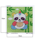 DIY Diamond Painting Full Round Crystal Drill Animal Decor for Kids (DX059)