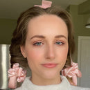 Heatless Curling Headband, Hair Wave Formers, Hair Styling Tools (Pink) Newly