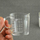 70ml Heat Resistant Double Spout Glass Coffee Measuring For Kitchen Home X9O2