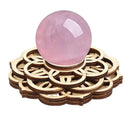 Crystal Ball Base Crystal Ball Display Stand Meditation Crystal Stone Cushion
