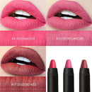 3pcs Matte Silky Lipsticks Set Long Lasting Waterproof Makeup Cosmetics(04)