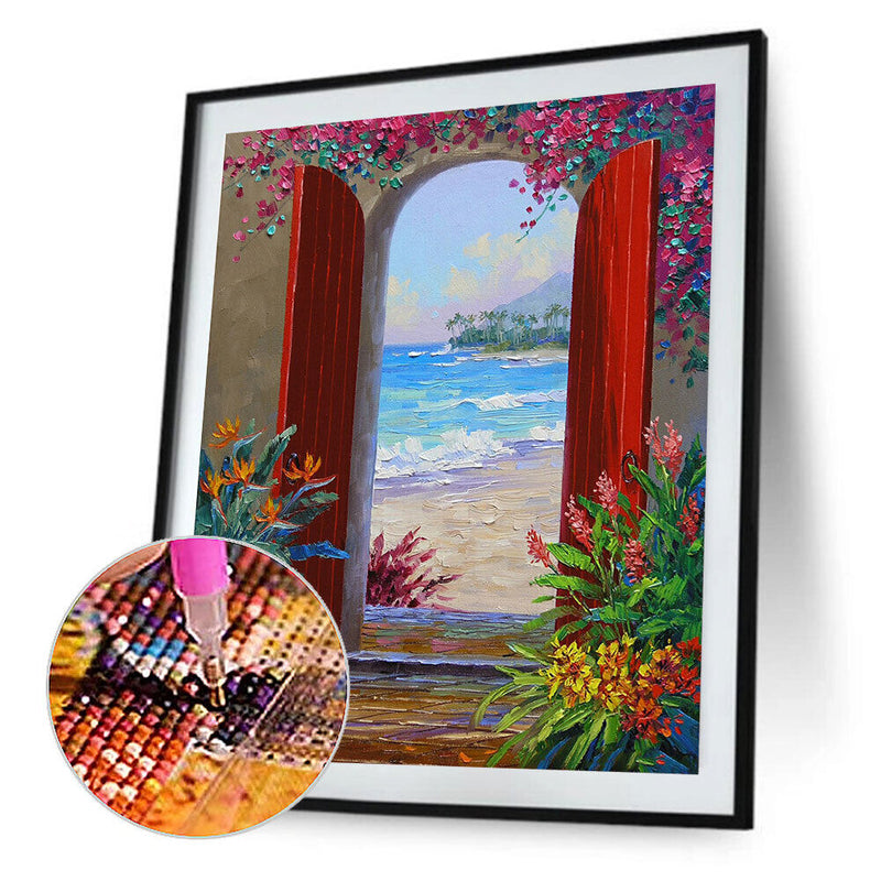 DIY Diamond Painting Kits Full Round Drill Landscape Crafts Home Decoration Gift