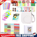 For Fujifilm Instax Mini 11 Accessories Set Case Album Photo Frames (White)