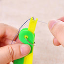 10pcs/set Automatic Easy Sewing Needle Device Threader Thread Guide Tools Newly